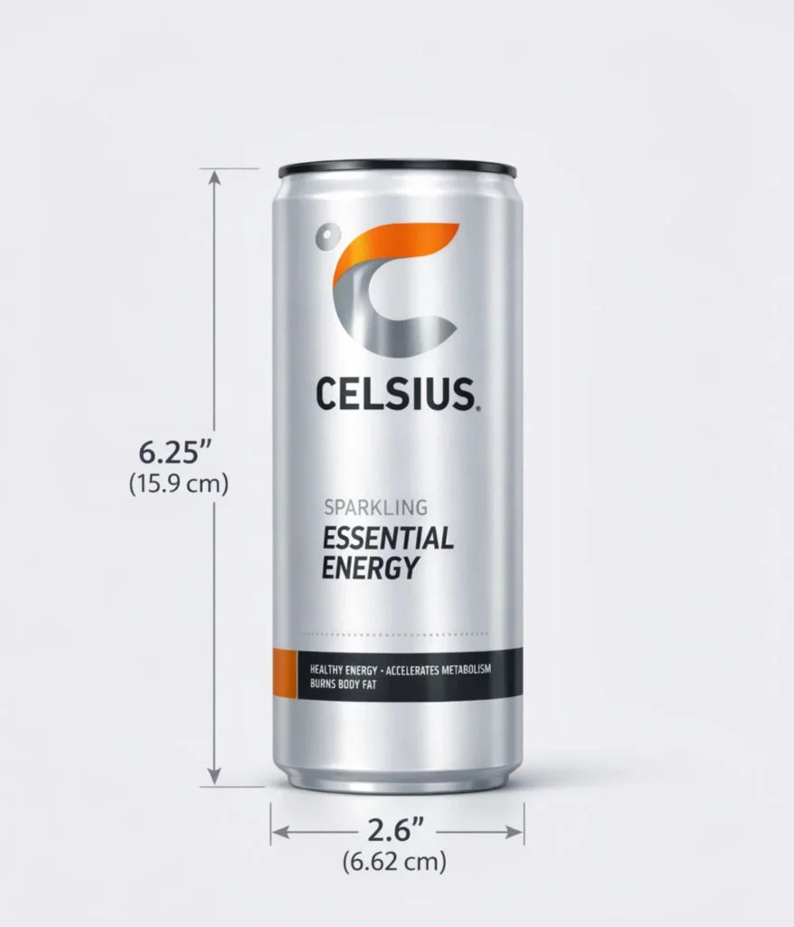 celsius-can-dimensions