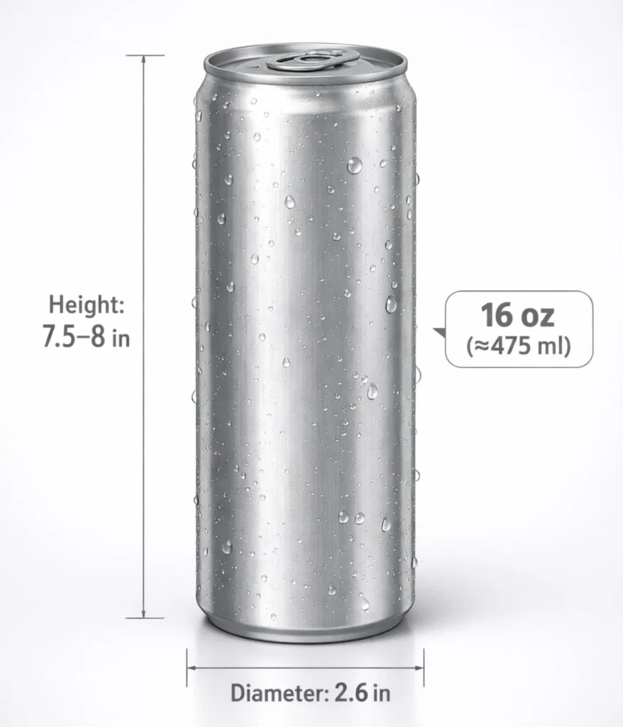 what-are-the-dimensions-of-a-16-oz-can
