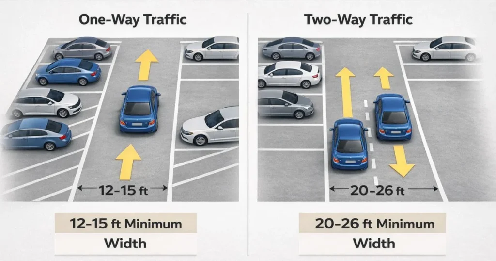 parking-lot-aisle-width-standards