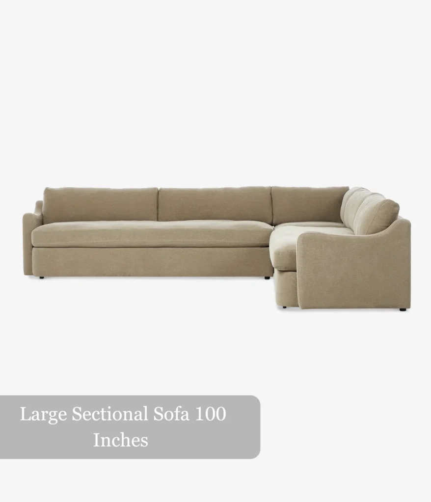 large-sectional-sofa-100-inches