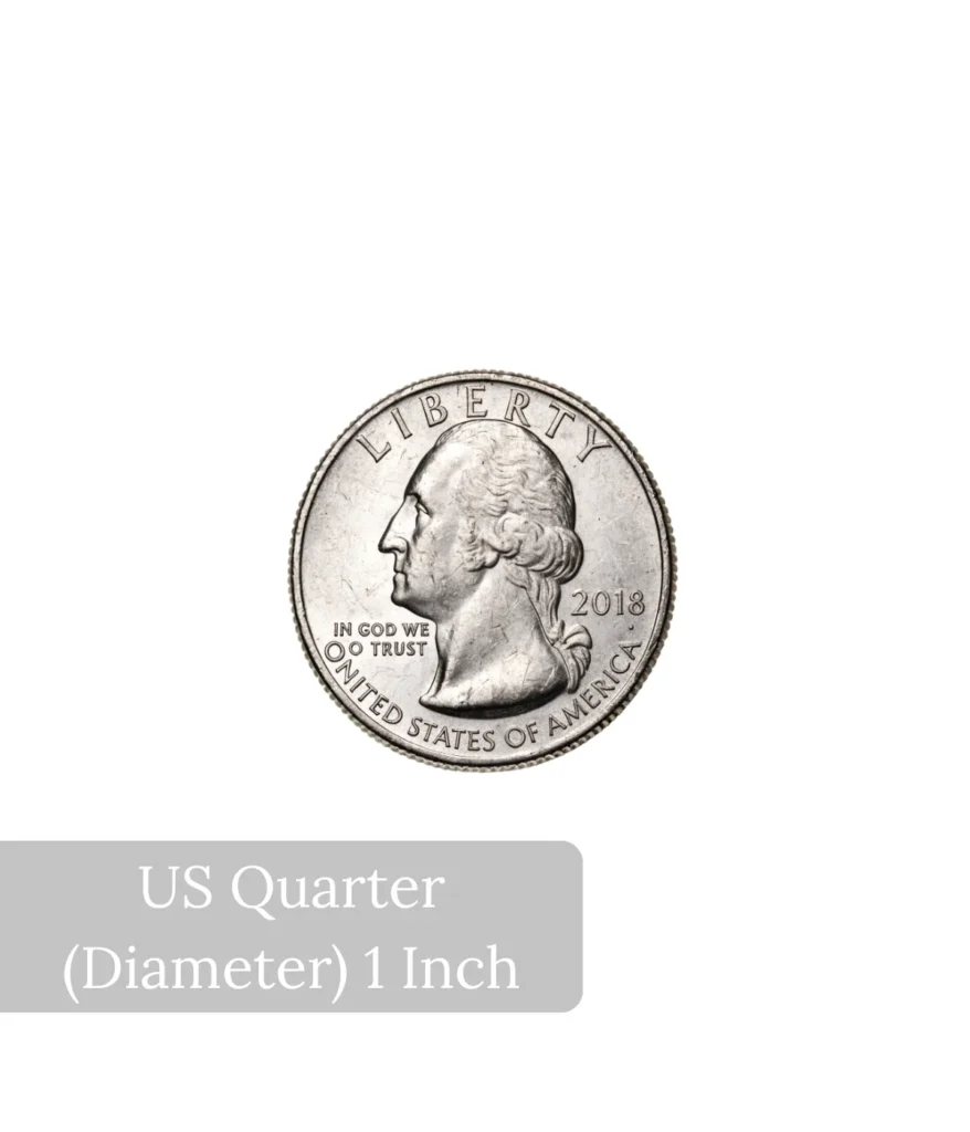 us-quarter-diameter-1-inch