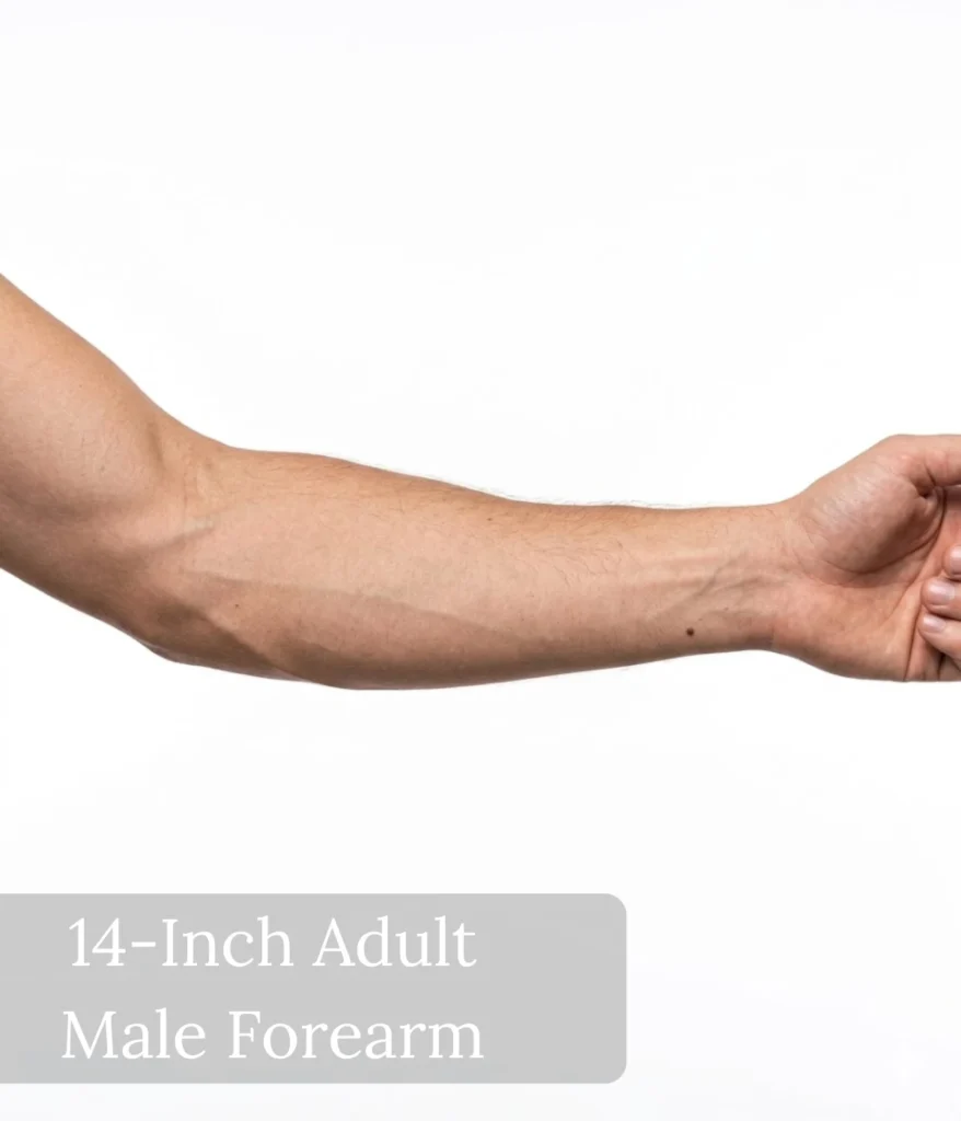adult-male-forearm-14-inches