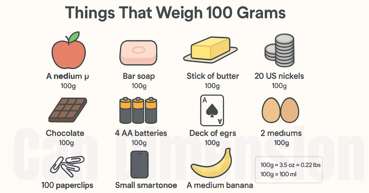 things-that-weigh-100g