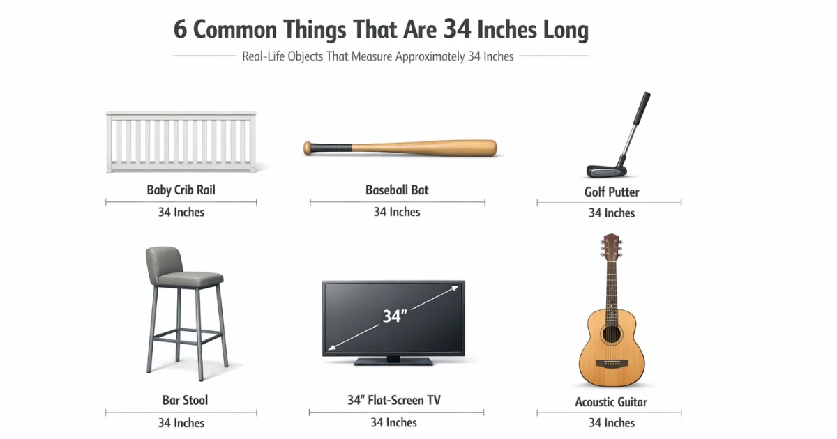 How Long Is 34 Inches