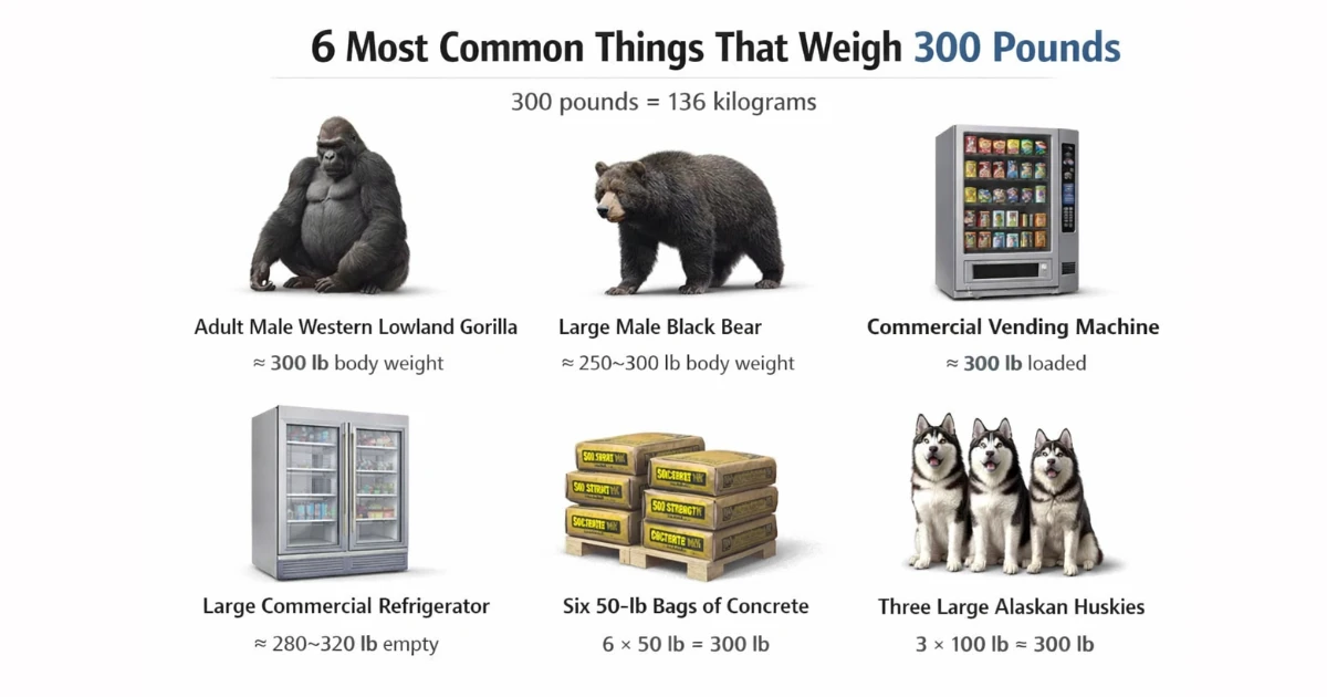 how-heavy-is-300-pounds